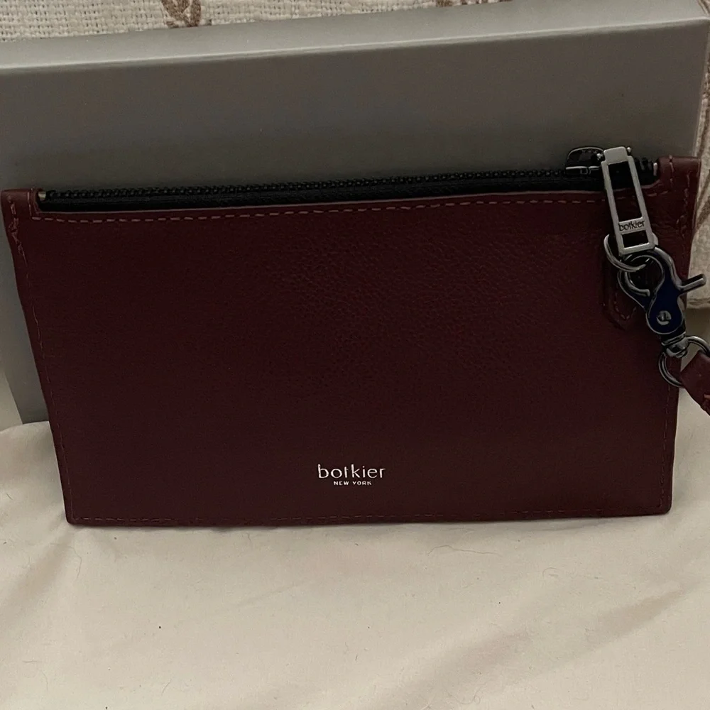 Botkier New York Small Malbec Crosstown Wristlet Clutch NIB Botkier New York